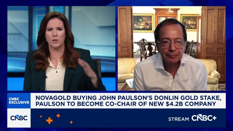 John Paulson: Gold in the early stages of a long-term bull market